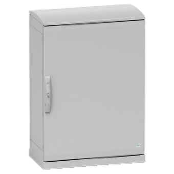 NSYPHDZT1054P - Thalassa PHD outdoor heavy duty - enclosure H1093 W500 D420 IP55 plain door, Schneider Electric