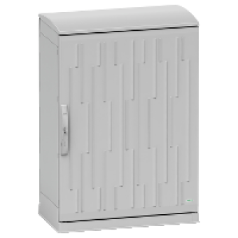 NSYPHDZT1254 - Thalassa PHD outdoor heavy duty-enclosure H1343 W500 D420 IP55 anti-posting door, Schneider Electric