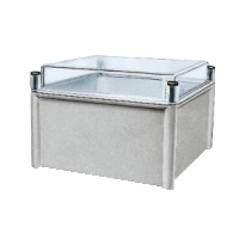 NSYPLS1827G - PLS box polyester rear transparent PC cover IP65 18x27x18cm, Schneider Electric