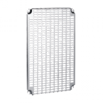 NSYPMR57 - Telequick mounting plate for PLA enclosure H500xW750mm, Schneider Electric