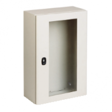 NSYS3D12830T - Spacial S3D tspt door w/o mount.plate. H1200xW800xD300 IP66 IK08 RAL7035., Schneider Electric NSYS3D12830T - Spacial S3D tspt door w/o mount.plate. H1200xW800xD300 IP66 IK08 RAL7035., Schneider Electric