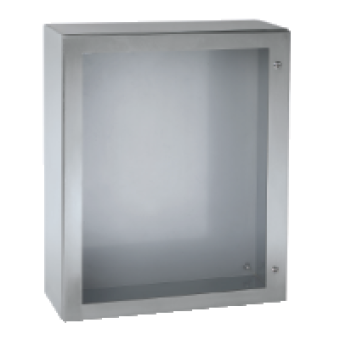 NSYS3X4320T - SPACIAL S3X stainless 304L Scotch Brite® finish H400xW300xD200 mm., Schneider Electric