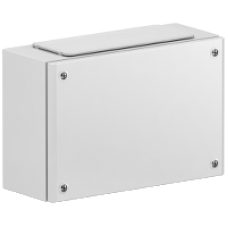 NSYSBMC153012 - Metal industrial box FL21 cable entry H150xW300xD120 IP55 IK10 RAL 7035, Schneider Electric