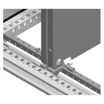 NSYSBTB - Spacial SF brackets for fixing mounting plates back to back, Schneider Electric