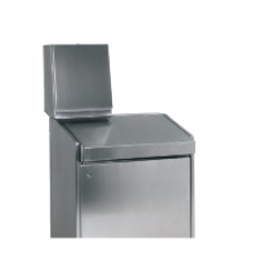 NSYSDCX42 - Modular stainless console 304L Scotch Brite® finishing W400xD200 mm., Schneider Electric