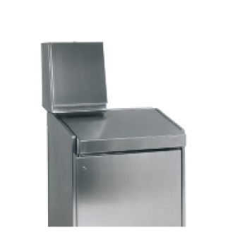 NSYSDCX43 - Modular stainless console 304L Scotch Brite® finishing W600xD200 mm., Schneider Electric