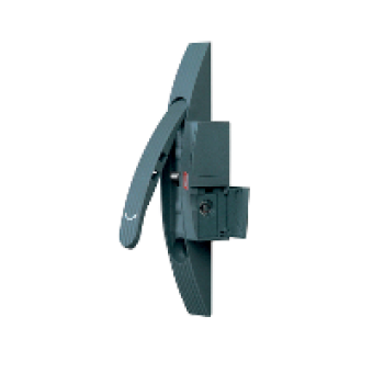 NSYSDH - Standard handle in RAL 7011, Schneider Electric