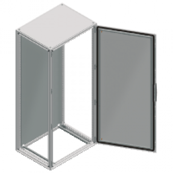 NSYSF16880 - Spacial SF enclosure without mounting plate - assembled - 1600x800x800 mm, Schneider Electric
