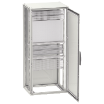 NSYSFD20102D - Spacial SF double plain doors - 2000x1000 mm, Schneider Electric