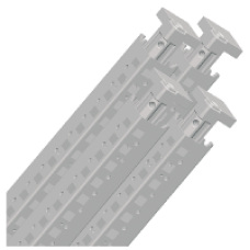 NSYSFV12 - Set of 4 vertical uprights for Spacial SF enclosure. Height: 1200 mm. RAL 7035., Schneider Electric