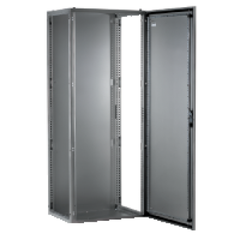 NSYSFX181240 - SFX 304L stainless suitable enclosure H1800xW1200xD400mm Scotch Brite® finish., Schneider Electric