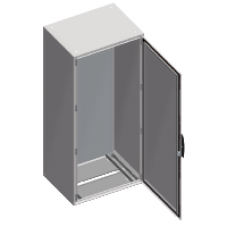 NSYSM20850P - Spacial SM compact enclosure with mounting plate - 2000x800x500 mm, Schneider Electric