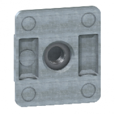 NSYSNSM6 - Serrated quarter-turn sliding nut - M6. Supply: 10 units, Schneider Electric