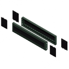 NSYSPB8100 - Spacial SF/SM panels with brush for plinth - 100x800x800 mm, Schneider Electric