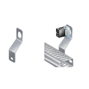 NSYSPCP - Cable ducting support to be used with 22mm-diameter products, Schneider Electric