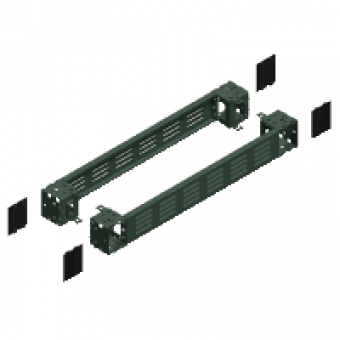 NSYSPFV6100 - Spacial SF/SM ventilated front plinth - 100x600x600 mm, Schneider Electric