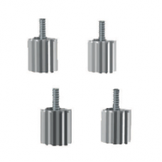 NSYSPSJ - 4 fixed screw jacks - 42mm - maximum load: 100kg per jack, Schneider Electric NSYSPSJ - 4 fixed screw jacks - 42mm - maximum load: 100kg per jack, Schneider Electric