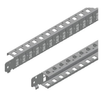NSYSQCR40100 - Spacial SF/SM quick fixing cross rails - 40 mm, Schneider Electric