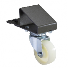 NSYSTW - 4 wheels (2 free 2 with locking system) for transport with individual plinth, Schneider Electric NSYSTW - 4 wheels (2 free 2 with locking system) for transport with individual plinth, Schneider Electric