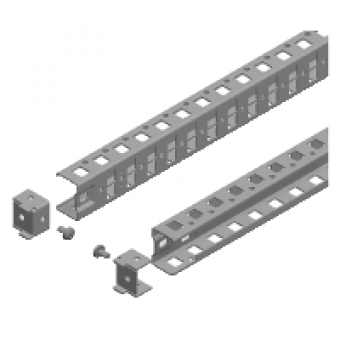 NSYSUCR40100 - Spacial SF/SM universal cross rails - 40 mm, Schneider Electric