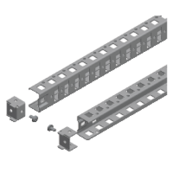 NSYSUCR4070 - Spacial SF/SM universal cross rails - 40 mm, Schneider Electric