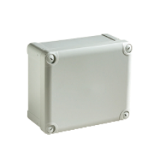 NSYTBS1176 - ABS box IP66 IK07 RAL7035 Int.H105W65D55 Ext.H116W74D62 Opaque cover H10, Schneider Electric NSYTBS1176 - ABS box IP66 IK07 RAL7035 Int.H105W65D55 Ext.H116W74D62 Opaque cover H10, Schneider Electric