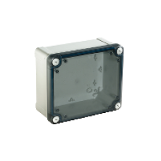 NSYTBS19128T - ABS box IP66 IK07 RAL7035 Int.H175W105D80 Ext.H191W121D87 Transp.cover H20, Schneider Electric NSYTBS19128T - ABS box IP66 IK07 RAL7035 Int.H175W105D80 Ext.H191W121D87 Transp.cover H20, Schneider Electric