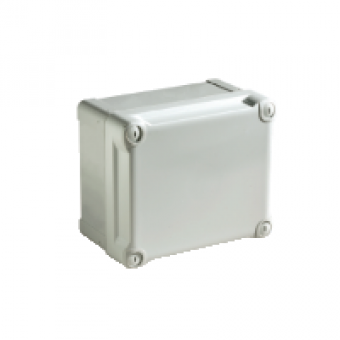 NSYTBS342916H - ABS box IP66 IK07 RAL7035 Int.H325W275D160 Ext.H341W291D168 Opaque cover H60, Schneider Electric