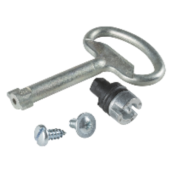 NSYTDBCRN - Double bar lock insert 3mm (standard) material: zamac., Schneider Electric