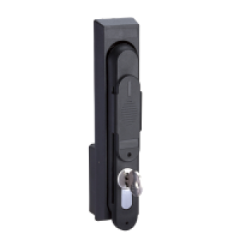 NSYTEDB5PL - Retractable handle lock with 5mm double bar insert, Schneider Electric
