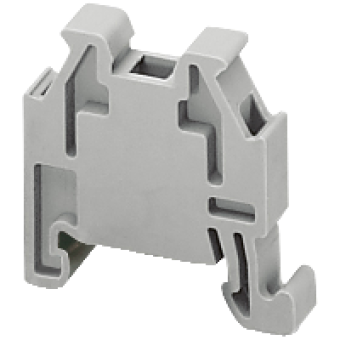 NSYTRAAB15 - NSYTR end stop clip-on 5 2 mm for DIN rails 15mm, Schneider Electric