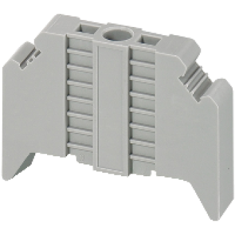 NSYTRAABV35 - NSYTR end stop with screw 9 5 mm for DIN rails 35mm, Schneider Electric