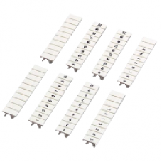 NSYTRAB520 - Clip in marking strip 5mm 10 characters 11 to 20 printed horizontally white, Schneider Electric NSYTRAB520 - Clip in marking strip 5mm 10 characters 11 to 20 printed horizontally white, Schneider Electric