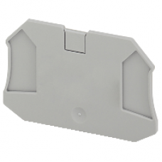 NSYTRAC24 - NSYTR end cover for screw single-level terminal block 2x2 - 4mm², Schneider Electric NSYTRAC24 - NSYTR end cover for screw single-level terminal block 2x2 - 4mm², Schneider Electric