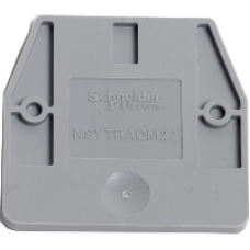 NSYTRACM22 - NSYTR end cover for screw mini terminal block 1x1 - 2.5mm², Schneider Electric NSYTRACM22 - NSYTR end cover for screw mini terminal block 1x1 - 2.5mm², Schneider Electric