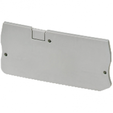 NSYTRACP43 - NSYTR end cover for push-in single-level terminal block 1x2 - 4mm², Schneider Electric NSYTRACP43 - NSYTR end cover for push-in single-level terminal block 1x2 - 4mm², Schneider Electric