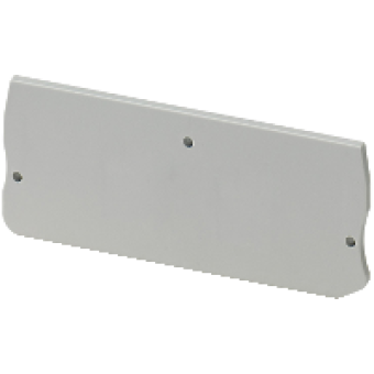 NSYTRACPK23 - NSYTR end cover for push-in single-level terminal block 1x2 - 2.5mm², Schneider Electric