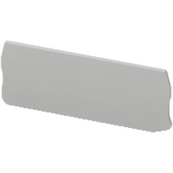 NSYTRACPK24 - NSYTR end cover for push-in single-level terminal block 2x2 - 2.5mm², Schneider Electric