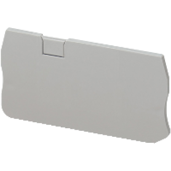 NSYTRACR23 - NSYTR end cover for spring and push-in single-level terminal block 1x2 - 2.5mm², Schneider Electric
