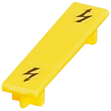 NSYTRACS35 - NSYTR Warning label for screw terminal blocks - 35 to 50mm² - yellow, Schneider Electric NSYTRACS35 - NSYTR Warning label for screw terminal blocks - 35 to 50mm² - yellow, Schneider Electric