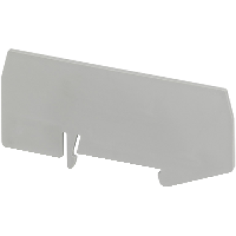 NSYTRAPR23 - NSYTR partition plate for spring single-level terminal block 1x2 - 2.5 mm², Schneider Electric