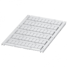 NSYTRAXP650 - Marking card for NSY 6mm with 6 strips 60 characters Printed numbers 41 to 50, Schneider Electric