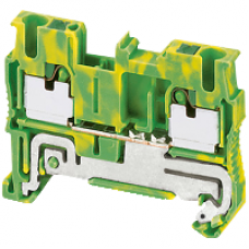NSYTRP22PE - Linergy earth terminal block - 2.5mm² single-level 1x1 push-in - green-yellow, Schneider Electric