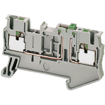 NSYTRP22SC - Linergy blade disc. block - 2.5mm² 20A single-level 1x1 push-in, Schneider Electric