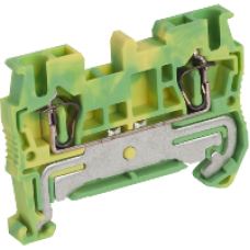 NSYTRR22PE - Linergy earth terminal block - 2.5mm² single-level 1x1 spring - green-yellow, Schneider Electric