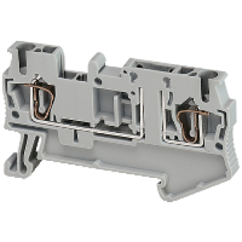 NSYTRR22TB - Linergy carrier disc block - 2.5mm² 20A single-level 1x1 spring, Schneider Electric