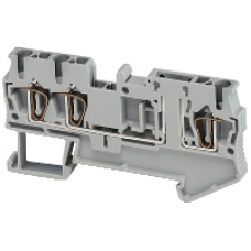 NSYTRR23TB - Linergy carrier disc block - 2.5mm² 20A single-level 1x2 spring, Schneider Electric