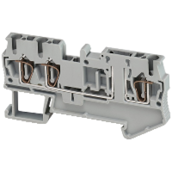 NSYTRR23TB - Linergy carrier disc block - 2.5mm² 20A single-level 1x2 spring, Schneider Electric