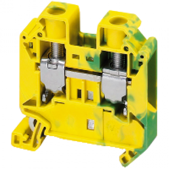 NSYTRV162PE - Linergy earth terminal block - 16mm² 101A single-level 1x1 screw - green-yellow, Schneider Electric