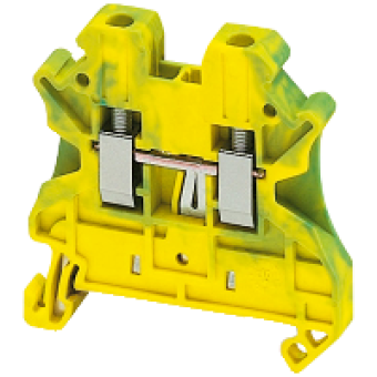 NSYTRV22PE - Linergy earth terminal block - 2.5mm² single-level 1x1 screw - green-yellow, Schneider Electric